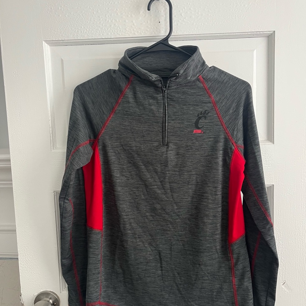 University of Cincinnati half zip